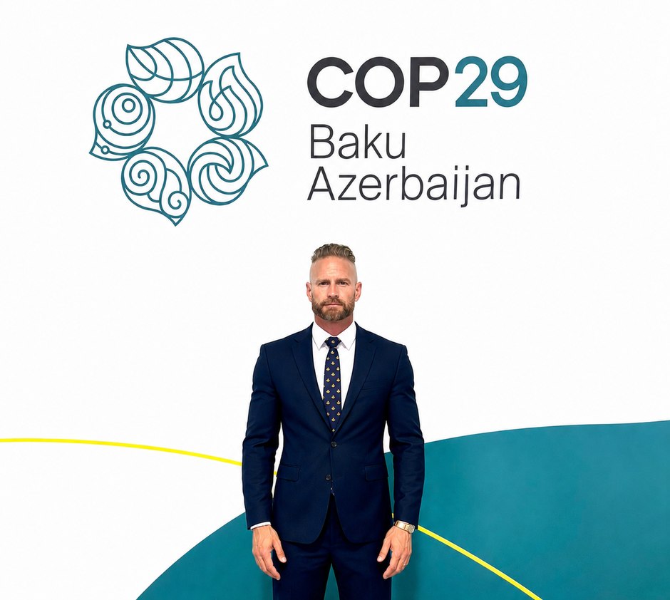 Bryan M. Ingram at the COP29 United Nations Climate Change Conference, Baku, Azerbaijan
