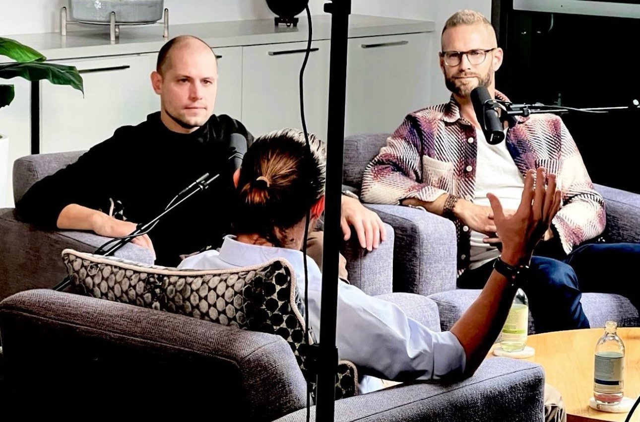 Recording Merged Podcast with Ryan Graves